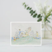 Carte postale d'une journée d'été par Jessie M. Ki (Debout devant)