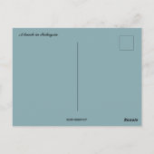 Carte postale d'une plage en Malaisie (Dos)