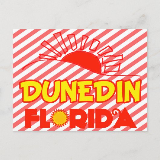 Carte Postale Dunedin, Floride (Devant)