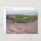 Carte Postale Dunes à Montauk (Devant / Derrière)