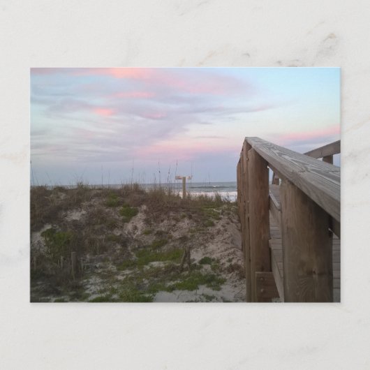 Carte Postale Dunes Cotton Candy (Devant)