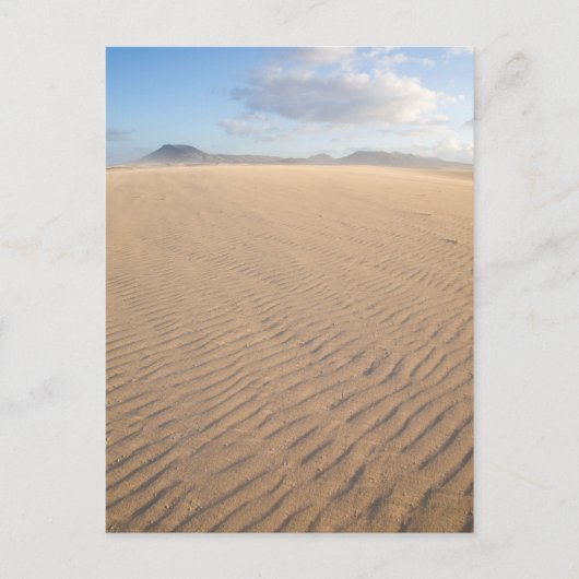 Carte Postale Dunes de Corralejo, Fuerteventura, Îles Canaries (Devant)