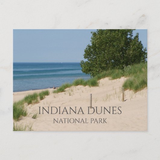 Carte Postale Dunes de l'Indiana (Devant)