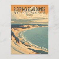 Dunes de l'ours couchage National Lakeshore Art de