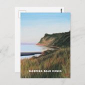 Carte postale Dunes de l'ours couché (Devant / Derrière)