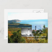 Carte Postale Dunes de l'ours couché par ABH (Devant / Derrière)