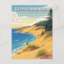 Dunes de l'ours dormant Michigan Travel