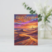 Carte Postale Dunes de Maspalomas Espagne (Debout devant)