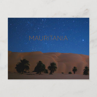 Carte Postale Dunes de sable d'Azoueiga, Mauritanie
