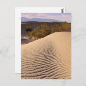 Carte Postale Dunes de sable Parc national de la vallée de la Mo (Devant / Derrière)