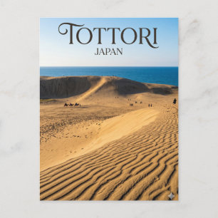 Carte Postale Dunes de Tottori Japon