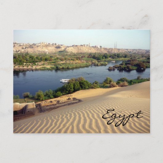 Carte Postale dunes du nil (Devant)