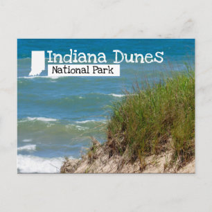 Carte Postale Dunes Indiana Dunes National Park Beach Dune