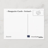 Carte postale Dunguaire Castle (Dos)