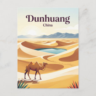 Carte Postale Dunhuang Chine