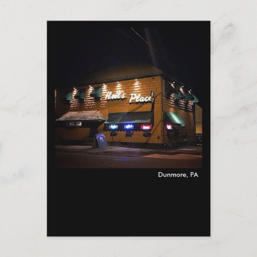 Carte Postale Dunmore, PA - La place de Heil (Devant)