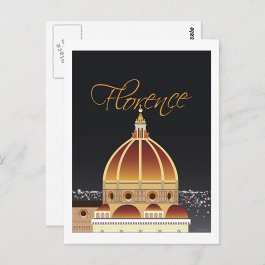 Carte postale Duomo (Devant / Derrière)