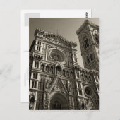 Carte Postale duomo à florence italie (Devant / Derrière)