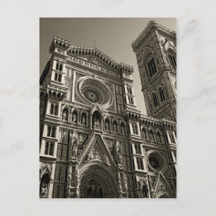 Carte Postale duomo à florence italie