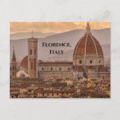 Carte Postale Duomo di Firenze Florence Italie Design (Devant)