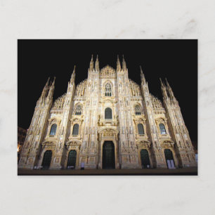 Carte Postale Duomo di Milano, Italia (Milan, Italie Duomo)