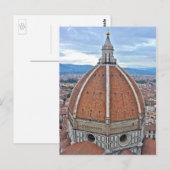 Carte Postale Duomo - Florence, Italie (Devant / Derrière)