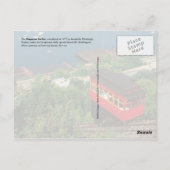 Carte Postale Duquesne Incline, Pittsburgh, Pennsylvanie (Dos)