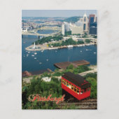 Carte Postale Duquesne Incline, Pittsburgh, Pennsylvanie (Devant)