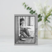 Carte Postale Dur au travail (Debout devant)