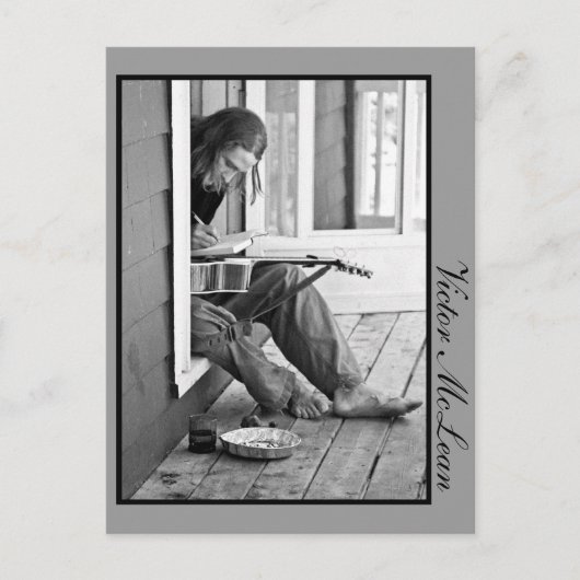 Carte Postale Dur au travail (Devant)