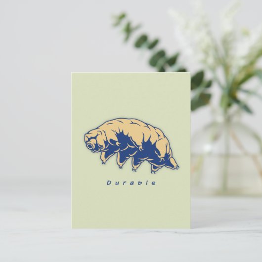 Carte Postale Durable - Tardigrade (Debout devant)