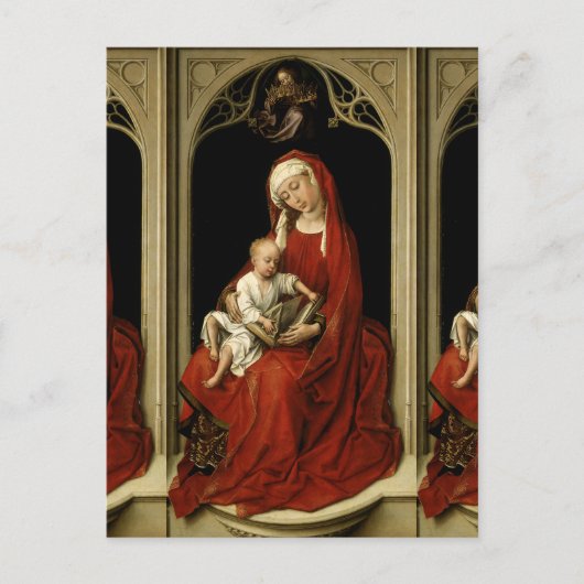 Carte Postale Durán Madonna - Rogier van der Weyden (Devant)