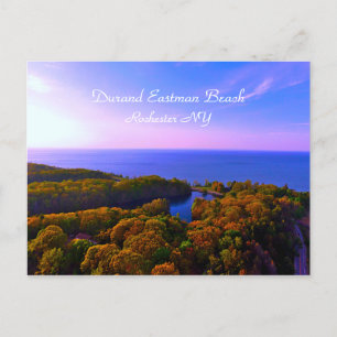 Carte postale - Durand Eastman Beach en automne