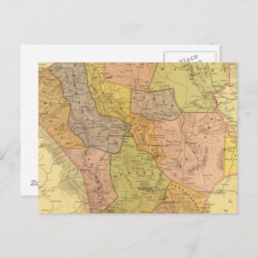 Carte Postale Durango (Devant / Derrière)