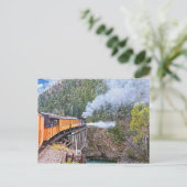 Carte Postale Durango Et Silverton Railroad Locomotive Blowdown (Debout devant)
