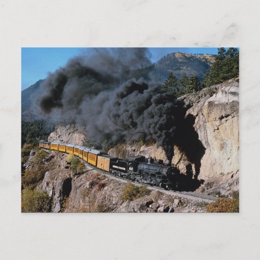 Carte Postale Durango et Silverton Railroad, no 481, Bear Cree (Devant)