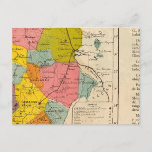 Carte Postale Durango, Mexique