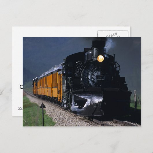Carte Postale Durango & Silverton Steam Train (Devant / Derrière)