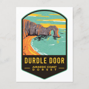 Carte Postale Durdle Door Jurassic Coast Dorset
