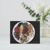 Carte Postale Durée de vie des bâtons de cannelle et de la racin (Debout devant)