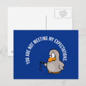 Carte Postale Durée de votre examen annuel du rendement des empl (Devant / Derrière)