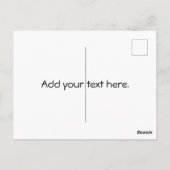 Carte Postale Durée du bain (Dos)