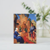 Carte Postale Durer - L'Adoration des Mages, (Debout devant)