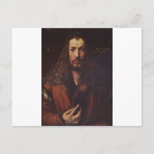 Carte Postale Dürer Portrait (Devant)