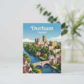 Carte Postale Durham, Angleterre (Debout devant)