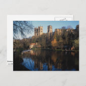 Carte Postale Durham Castle, Comté Durham, Angleterre, Royaume-U (Devant / Derrière)