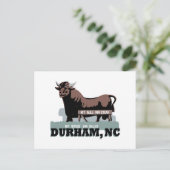 Carte Postale Durham NC Bull (Debout devant)
