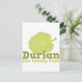 Carte Postale Durian le fruit malodorant (Debout devant)