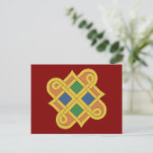 Carte Postale Durrow Knotwork 2016 (Debout devant)