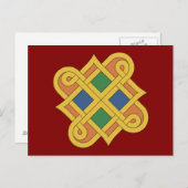 Carte Postale Durrow Knotwork 2016 (Devant / Derrière)